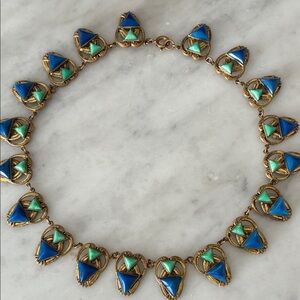 Vintage Art Deco Czech Necklace